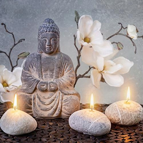 Eurographics His Inner Peace 40x40 LED, Leinwand, bunt, 40 x 40 x 4 cm