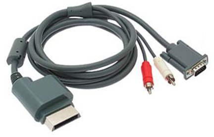 Gam3Gear Cavo audio Component VGA per Xbox 360 2 RCA