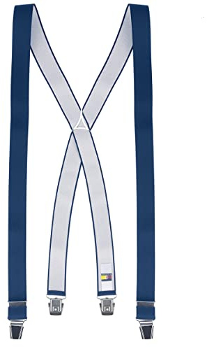 Lindenmann Accessories Hosenträger STC LINDENMANN X-Form, blau(marine), Gr. 13