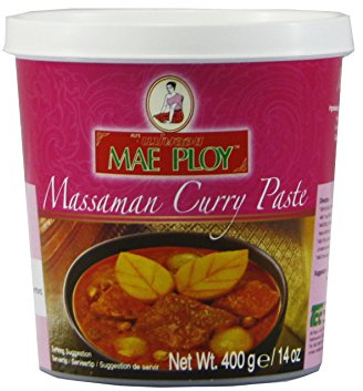 Mae Ploy Masaman Curry Paste 400 g (Pack of 4)