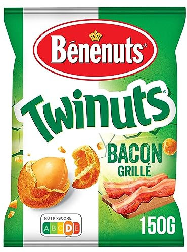 Benenuts Twinuts Goût Bacon 150 g