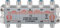 Goobay 67005 SAT Verteiler 8fach SAT Splitter / 8x F Buchse Ausgang / Für Satelliten Anlagen TV Antenne Fernseh / SAT Antennenkabel / 8-fach Antennenverteiler