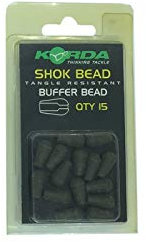 Shok Beads | Shock Absorbing Fishing Beads for Carp Rigs | Durable Impact Protection for Rig Components