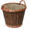 raik 21.02.609.2 Weidenkorb, hell, rund, mit Jute-Einlage, 50 cm
