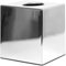 Stalwart CC493 - Porta fazzoletti cromati, 120 x 130 mm, Argento