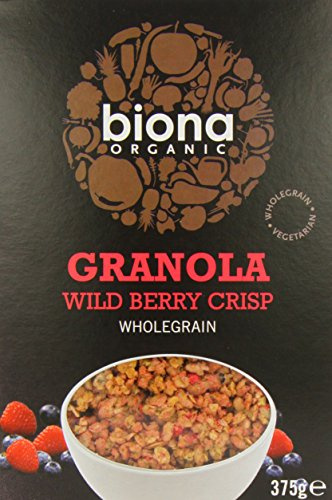 Biona Organic Wild Berry Crisp 375g (Pack of 4