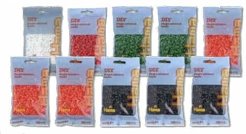 Hama MIDI Bügelperlen Sortierung Halloween 10 Beutel