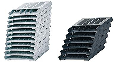 Formularablage, Fächeranzahl: 6, 392 mm, Aluminium Optik_Artikel _ 20576