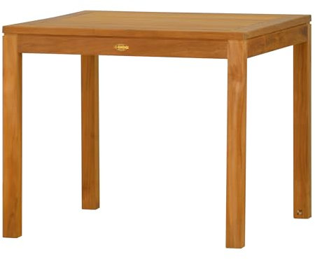 Kai Wiechmann Teak Gartentisch 90 x 90 cm modern Premium und wetterfest
