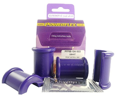 Powerflex PFF68-104-18.5 2x Lagerbuchse Stabilisator Vorne Kompatibel mit SMART FORTWO Coupe 451