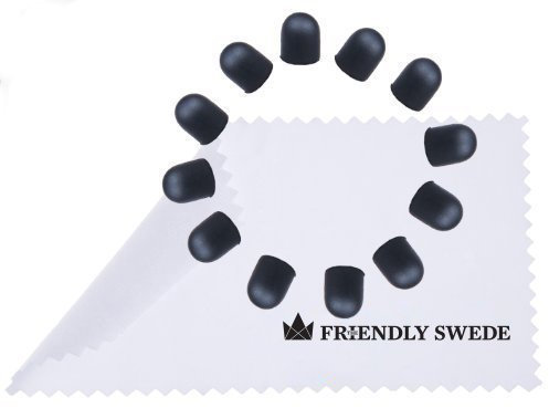 The Friendly Swede - Ersatzspitzen für Touchscreen-Eingabestift Stylus mit dünnerer Spitze (12 Spitzen)