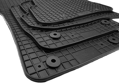 kfz-premiumteile24 Gummimatten Kompatibel mit A1 + A1 Sportback (8X) Baujahr 2010-10/2018 Fußmatten Allwetter Automatten Premium Qualität 100% Passgenau