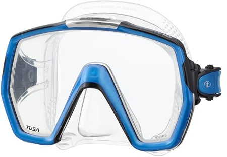 TUSA M-1001 Freedom HD Scuba Diving Mask, Fishtail Blue