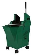 SYR Ladybug Kentucky Mop Bucket & Wringer Combo 15ltr capacity (Green)