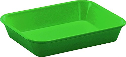 WACA 1400 Auslageschale Präsentationsschale 190 x 150 x 40 mm, Farbe:grün