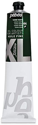 Pébéo - Huile Fine XL 200 ML - Peinture à l’Huile Terre Verte – Peinture à l’Huile Pébéo - Terre Verte 200 ml