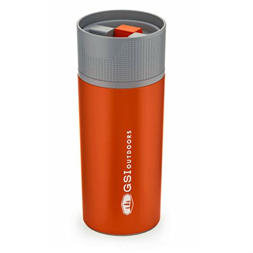 GSI Outdoors Stainless Vacuum Coffee MUG Karaffe, Unisex, Erwachsene, Orange, Einheitsgröße