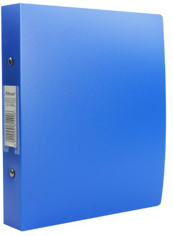 Rexel A5 Ring Binder, Blue, 25 mm 2 O-Ring Diameter, Budget, Pack of 10, 13428BU