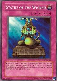 Yu-Gi-Oh! - Statue of The Wicked (PGD-046) - Pharaonic Guardian - Unlimited Edition - Super Rare