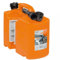 STIHL COMBINATION COMBI CAN FUEL & OIL CANISTER ORANGE
