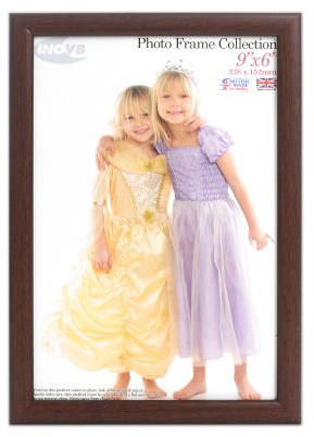 Inov8 PFVS-VDOK-96 British Made Traditional Picture/Photo Frame, 9x6-inch, Value Dark Oak