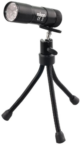 Rolson 9 LED Flexi Tripod Lamp