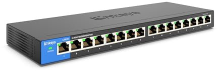 Linksys Port SMB Bureau Gigabit Unmanaged commutateur réseau Switch Non administré 16 Port