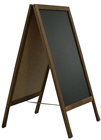 DWA PAVEMENT BOARD WOODEN BLACKBOARD A BOARD VALUE SIGN 40 x 24 NEW !!! 24H COURIER DELIVERY to UK Main Land as standard !!! CODE FL2