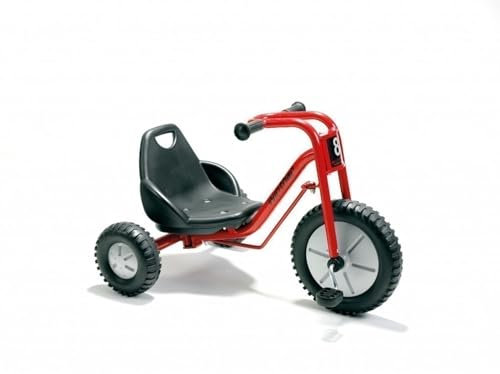 Viking Slalom Trike von Winther / Länge: 86 cm / Breite: 58,5 cm / Höhe: 55 cm / Sitzhöhe: ca. 23 cm / für Kinder von 4-7 Jahren