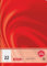 BRUNNEN Schulheft Premium Vivendi | A4, Lineatur 22, 16 Blatt, rot