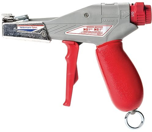 HellermannTyton, Professionelles Werkzeug zur Anwendung von Metallflanschen bis zu 16 mm Breite