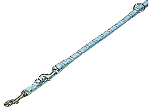 Nobby Führleine Tartan, hellblau L: 200 cm, B: 10 mm, 1 Stück
