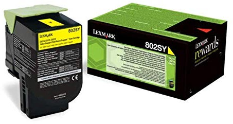 802SY TONER RET PROG YELLOW 2K