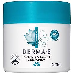 Derma E Tea Tree and Vitamin E Antiseptic Cream, 4oz