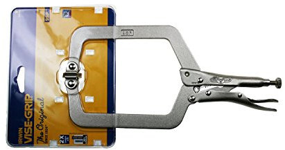 Irwin Vise Grip 9SP Klemm-Gripzange 225mm, C-Form, Spannweite 114mm, bewegliche Backen, T9SP