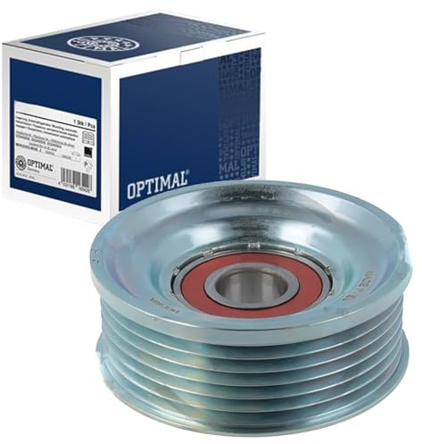OPTIMAL 0-N2104S Spannrolle Keilrippenriemen Kompatibel mit MAZDA 3 BK L37215980M ZJ0115980B ZJ0115980C