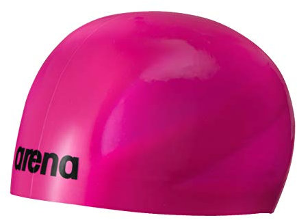 arena 3D Ultra - Gorro de Piscina Unisex para Adulto, Color Fucsia y Negro, Talla única