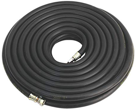 Sealey Heavy-Duty Air Hose 15m x Ø10mm with 1/4BSP Unions - AH15RX/38