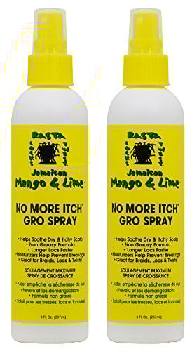 Jamaican Mango & Lime No More Itch Gro Spray, 8 Oz (Pack Of 2)