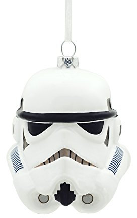 Hallmark Ornament Stormtrooper, Helm, Glas