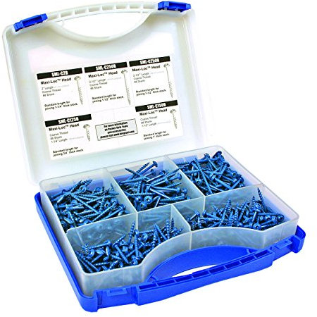 Kreg Blue-Kote Screw Assortment Sk03B