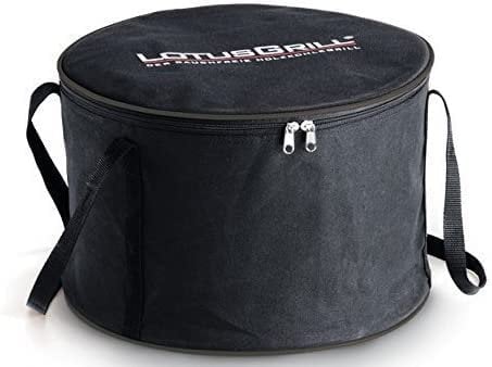 LotusGrill XL Bolsa! Específicamente desarrollado para la libre de humo Parrilla de carbón/Parrilla de mesa! Bolsa de transporte trans puerto en Color Negro