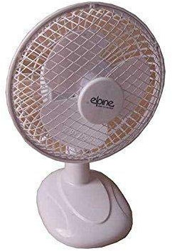 Elpine 2 in 1-6 Clip-On Desk Fan White