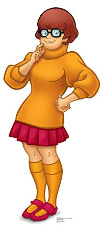 Star Cutouts SC686 Velma Scooby Doo Cardboard Cut out