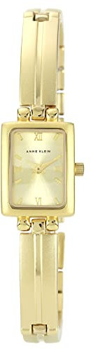 Anne Klein Goldfarbene Damenarmbanduhr, 10/5404CHGB