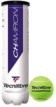 Tecnifibre Unisex-Adult Champion Tennisbälle, Gelb, Nicht zutreffend