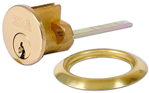 ERA 863 5-Pin Rim Cylinder - PB KD Boxed - 863-31