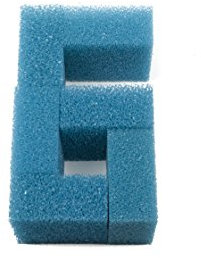 LTWHOME grob Filterschwamm Passend für Juwel Compact/BioFlow 3.0 Filters/M bioPlus coarse(6 Stück)