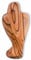 Christliche Geschenkideen Handschmeichler Engel Olivenholz aus Israel, 9 cm