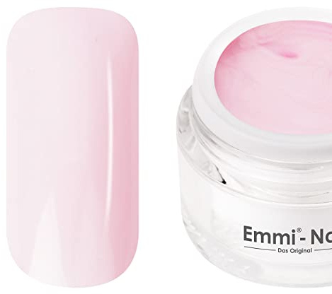 Emmi Nail Farbgel | UV/LED-Gel für brillante Farbintensität | Hohe Deckkraft, mittelviskos & selbstglättend | Kein Verlaufen in Nagelränder | 5 ml – Kirschblüte